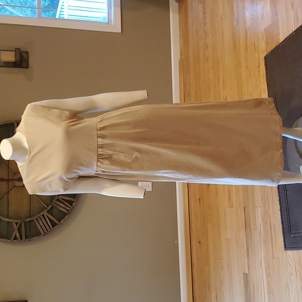 Zara sleeveless cotton dress